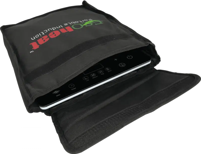 Ecoheat induction in Ecoheat travel bag