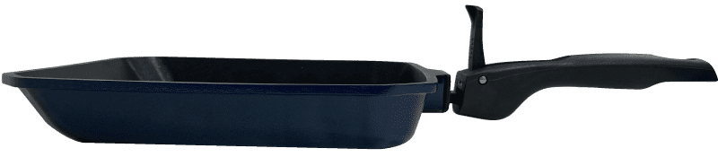 Detachable long handle on Griddle pan