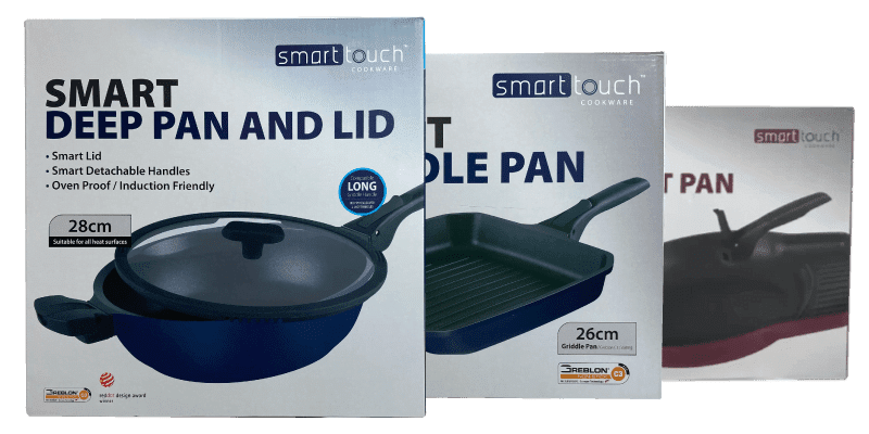 Smarttouch cook ware range (boxes)